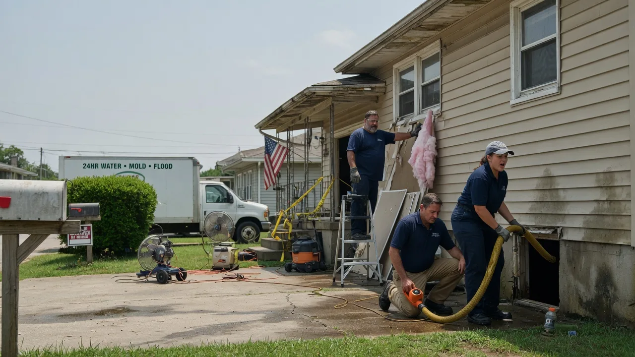 Water Damage Repair in Michigan City, MS near me